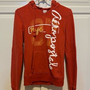 Aeropostale orange women’s hoodie